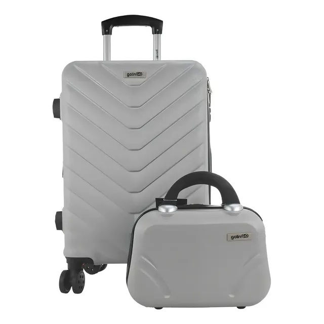 Set 2 Pzs Maleta De Viaje Rigida Mano Carry On 10 Kgs 20