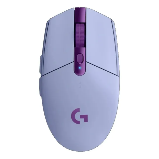 Mouse gamer de juego inalámbrico Logitech GSerie G Lightspeed G305 lila