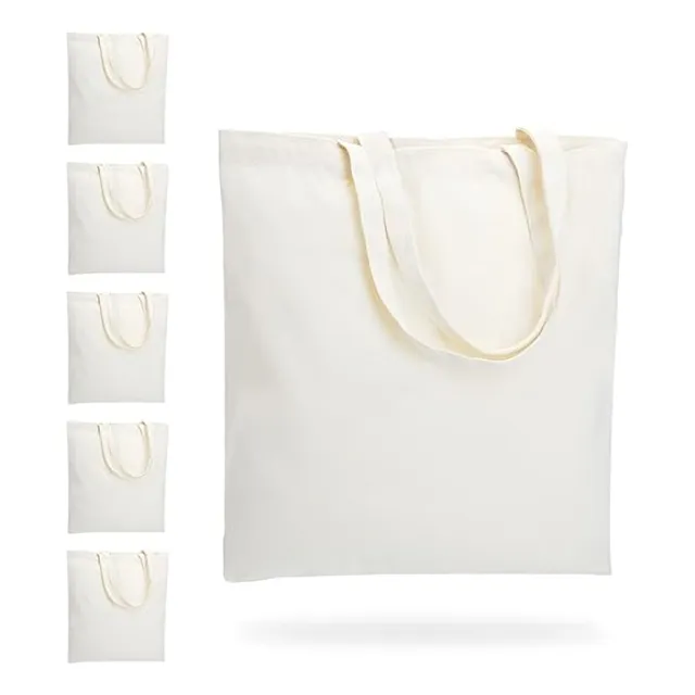 Tote Bag Bolso De Tela, Lona Cruda
