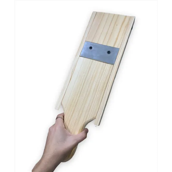 Mandolina Para La Cocina La Mejor Madera Pardillo Artesanía