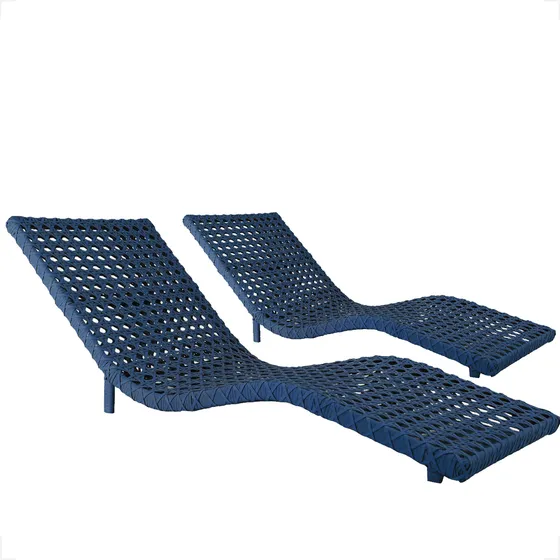 2 Espreguiçadeiras Piscina Resistente