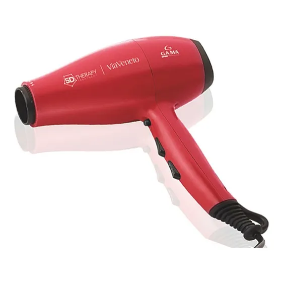 Secador de pelo GA.MA Italy Via Veneto 5D Therapy rojo 220V