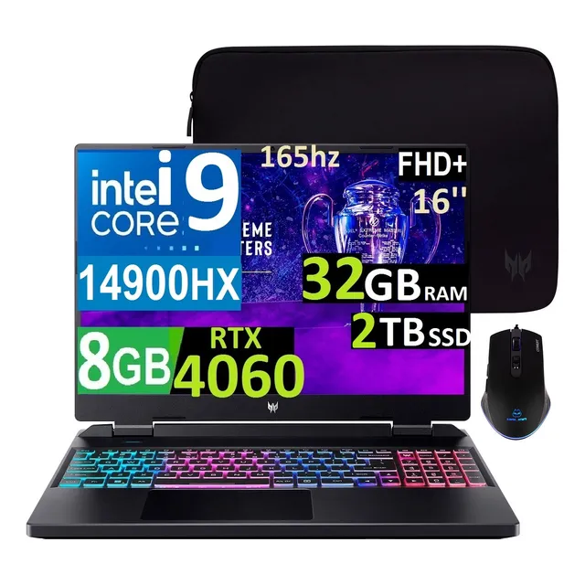 Acer Predator Helios 16 Ci9-14900hx 32gb 2tb Ssd Rtx4060