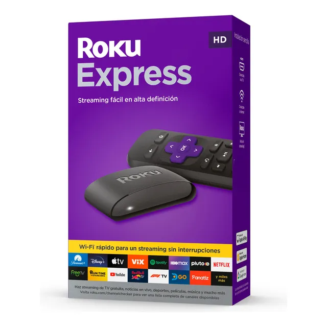 Roku Express 3960 HD dispositivo de streaming con control remoto