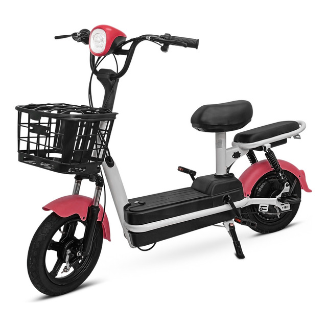 Bicicleta Elétrica 48v350w Scooter Bikelete Com Motor Cor Vermelho Bicicleta Elétrica 48v350w Scooter Bikelete Com Motor Cor Vermelho