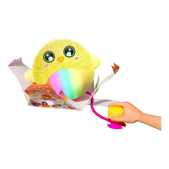 Peluche Inflable Biggies Little Fantasy 22cm Color Pollito/amarillo
