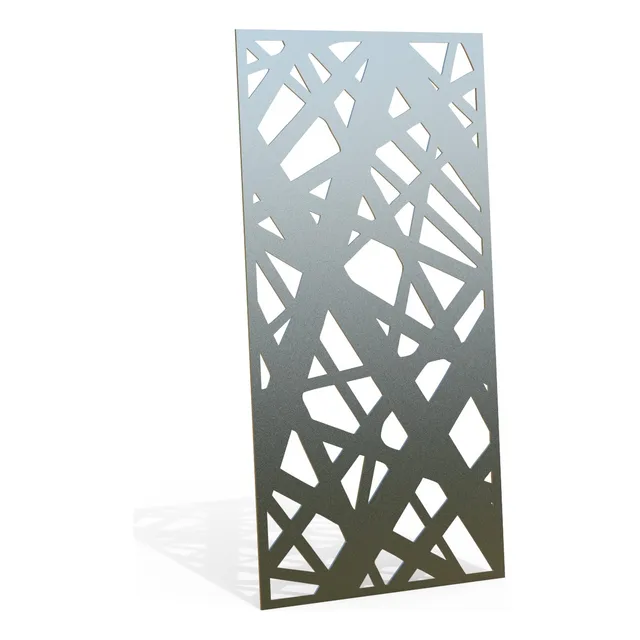 Chapa Perforada Decorativa 1m X 50cm E:0,9mm Arteplaca