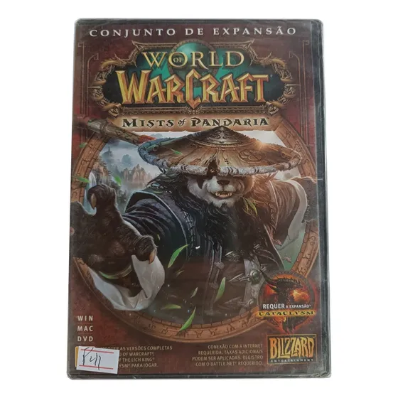 Cd De Jogo World Warcraft Expansão Lacrado  P 41