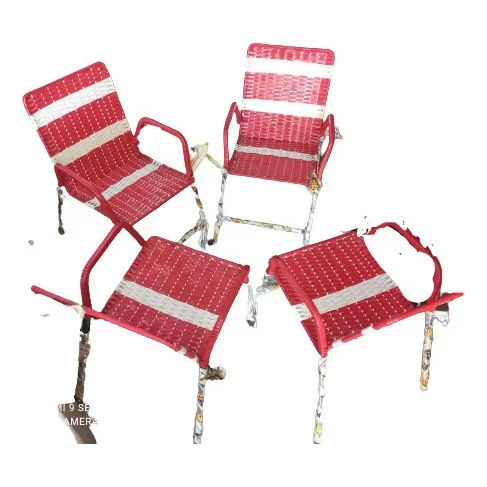 Juego De 4 Silla De Mimbre De Tubo 