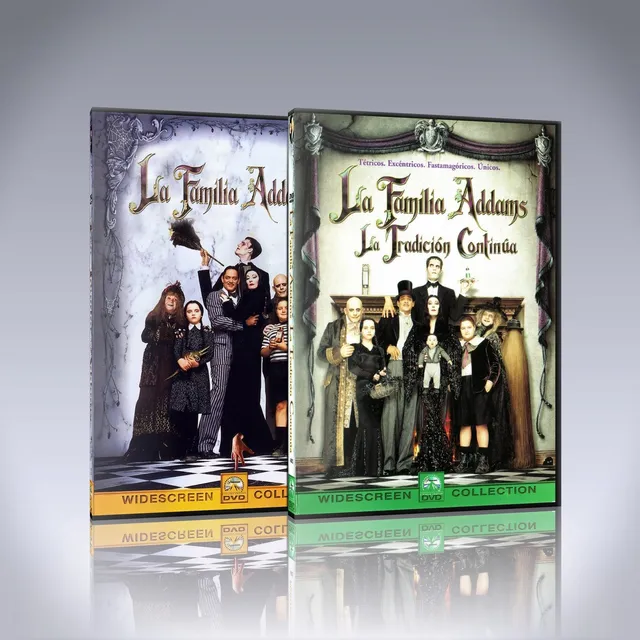 Los Locos Addams Coleccion Completa Dvd Latino/ingles