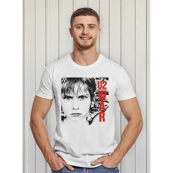 Polera U2 War Album B Pop Abominatron