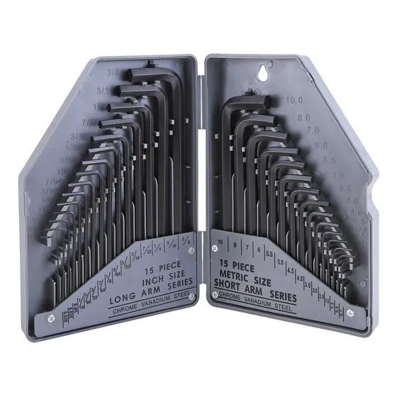 Llaves Allen Jgo 30 Pz Mm Y Std Profesionales Largas