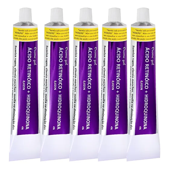 Kit Com 5x - Creme Gel Para Melasma 30g - Original Belladona