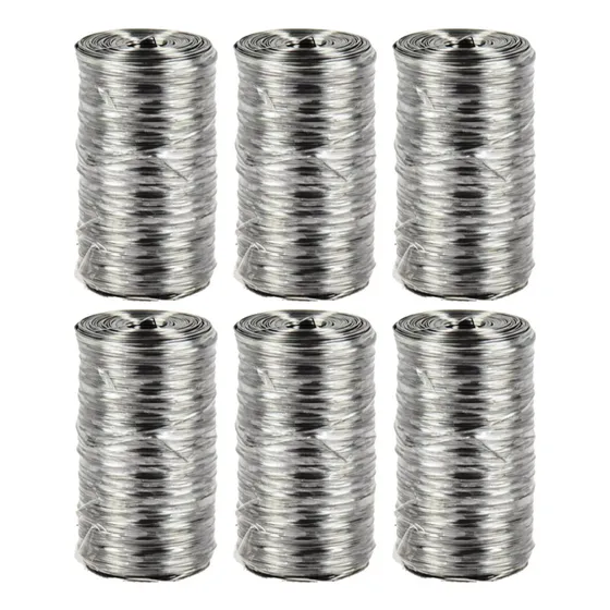Alambre Para Conejo 0.41mm Negro 6 Unidades Cerram