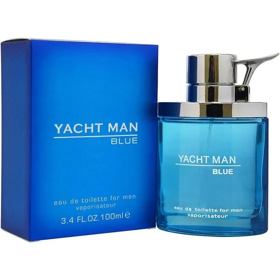 Colonia Yacht Man Blue Chocolate Para Hombres Importada