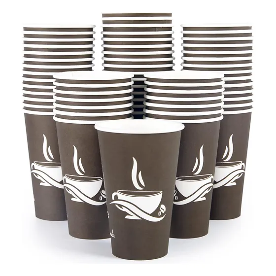 Paquete De 210 Tazas De Papel De 16 Onzas, Tazas De Caf...