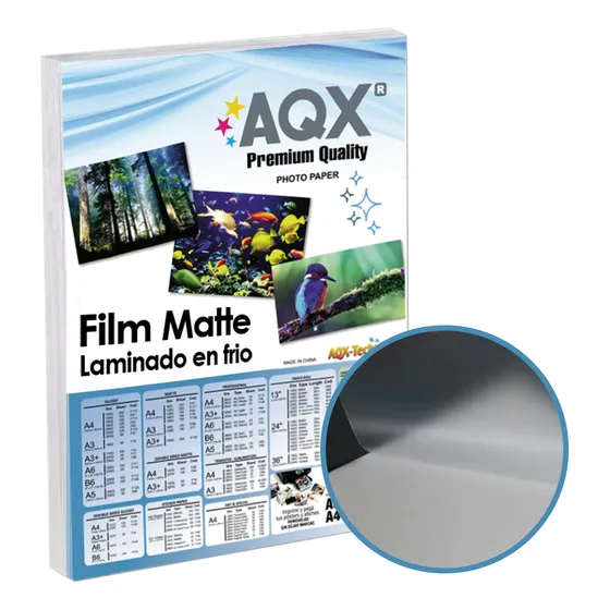 Laminado Plastificado En Frio Film Tipo Papel Contact Mate