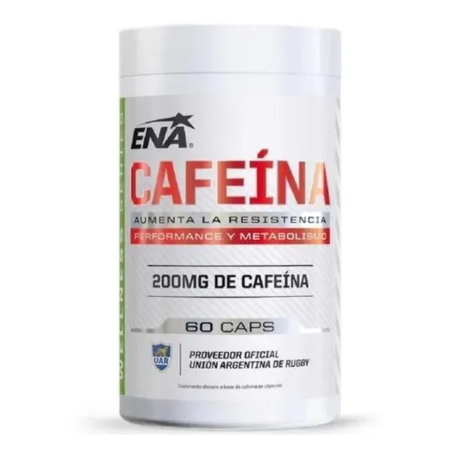 Ena Sport Cafeina Anhidra 60 Caps Resistencia