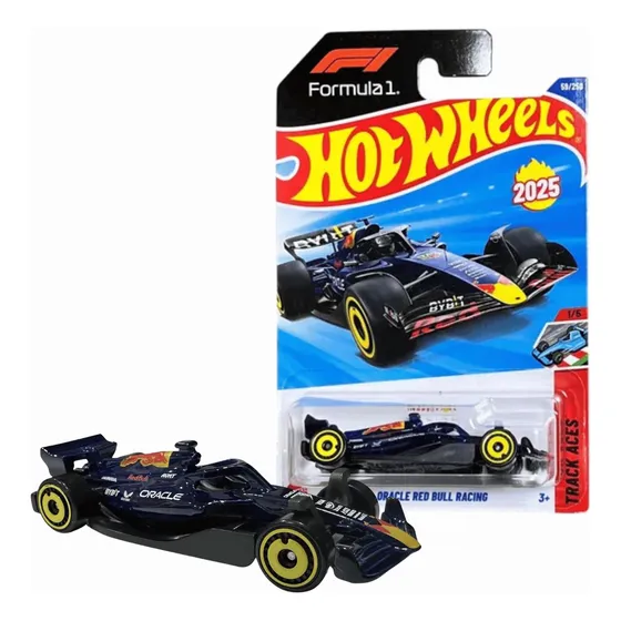 Carrinho Hot Wheels Oracle Red Bull Racing Formula1 Hyw10