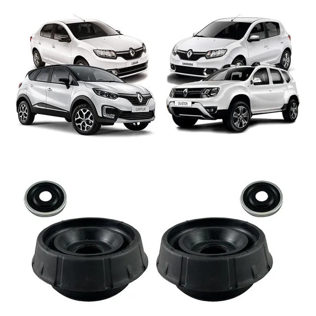 Par Coxim Com Rolamento Diant Logan Sandero Duster Captur