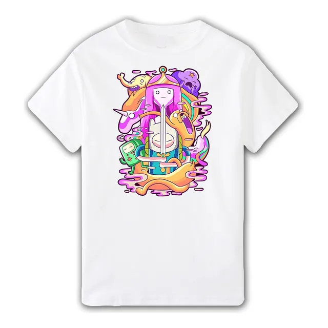 Remera Hora De Aventura - Anime Otaku Manga Aesthetic Unisex