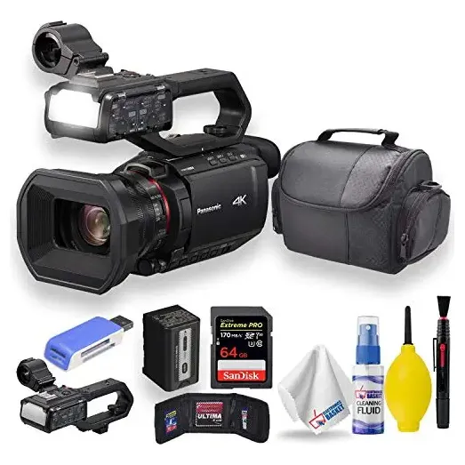 Panasonic X2000 4k Pro Camcorder With 24x Zoom Dse