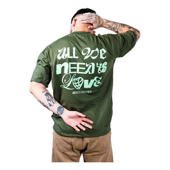Franelas T-shirt Oversized - Basico Clothes - Streetwear