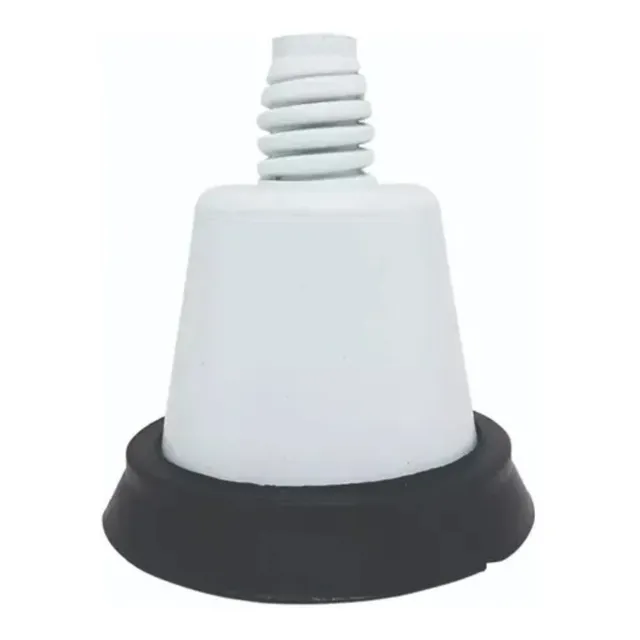 Pe Apoio Plastico Lav. Brastemp Mondial Branco Kit 4 Und