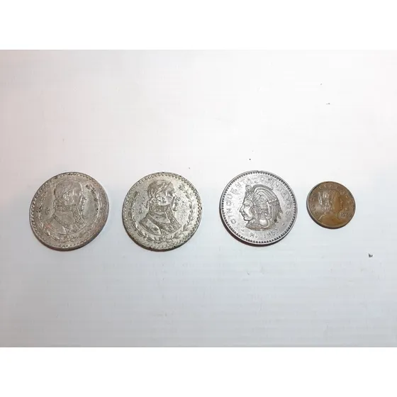 Antigua Moneda Estados Unidos Mexicanos Lote X 4 Ro 1811