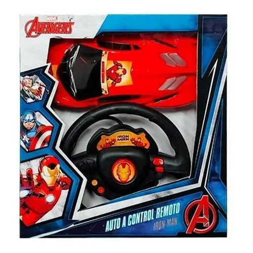 Auto A Control Remoto Iron Man Sebigus Dgl Games & Comics Color Rojo