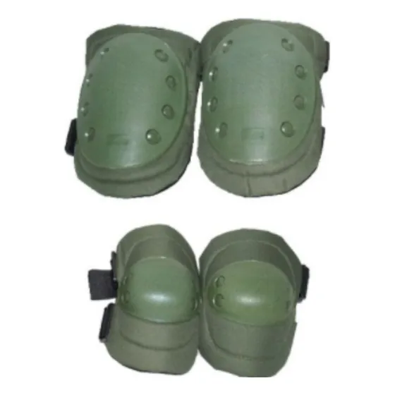 Kit Rodillera Y Codera Army Tactico Verde Militar Universal