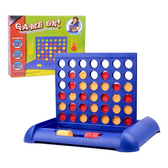 Juego De Mesa Clásico Conecta 4 Para Niños
