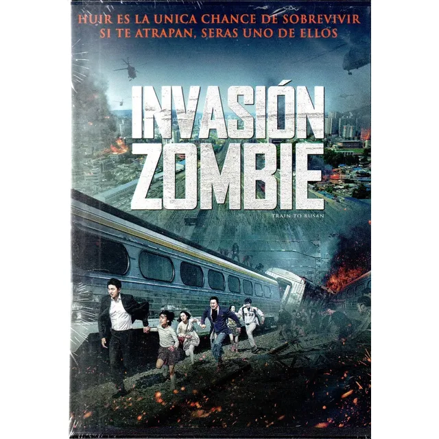 Dvd Invasion Zombie Train To Busan Original