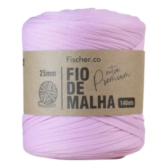 Fio De Malha Premium 140 Metros Para Crochê Varias Cores