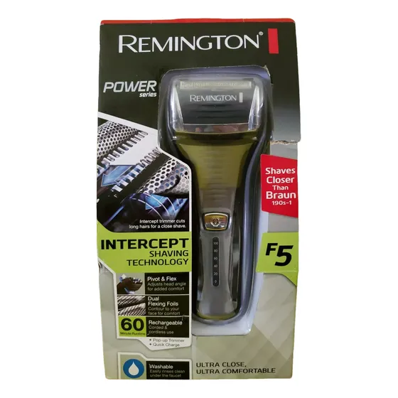 Remington F5-5800 Máquina De Afeitar Eléctrica Para Hombres