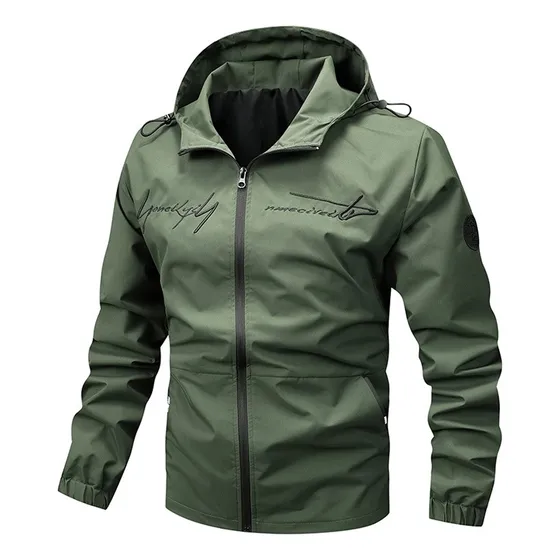 Chamarras Hombre Invierno Caballero De Casual Impermeable