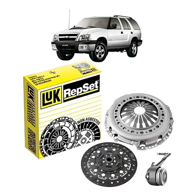 Kit De Embreagem S10 Blazer 4.3 V6 96 Ate 2001 Com Atuador