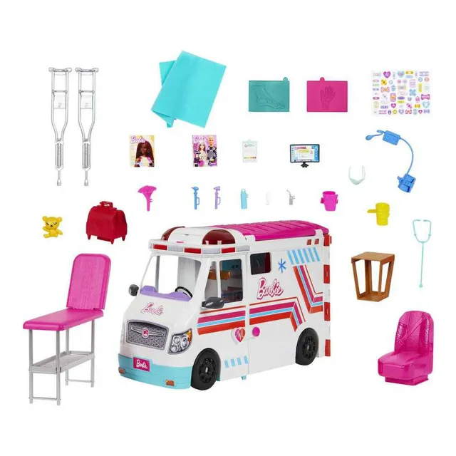 Set De Juego Barbie En Clínica De Atención