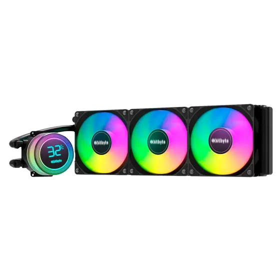 Refrigeración Líquida Aio Argb Pwm 360mm Bitbyte Intel Amd