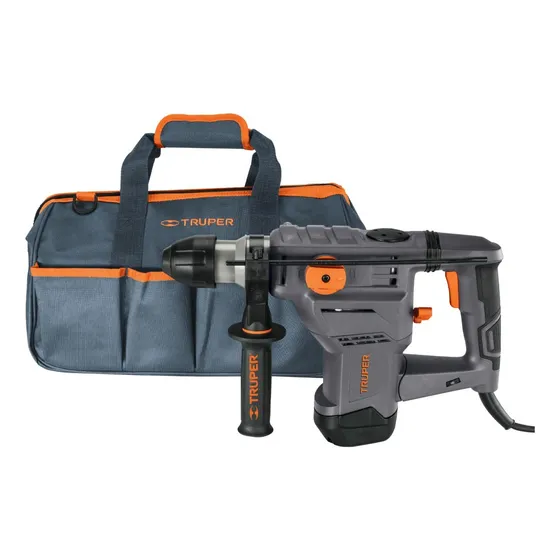 Rotomartillo Sds Plus 1500w 5.0 Joules Truper Color Gris Frecuencia 50 Hz/60 Hz