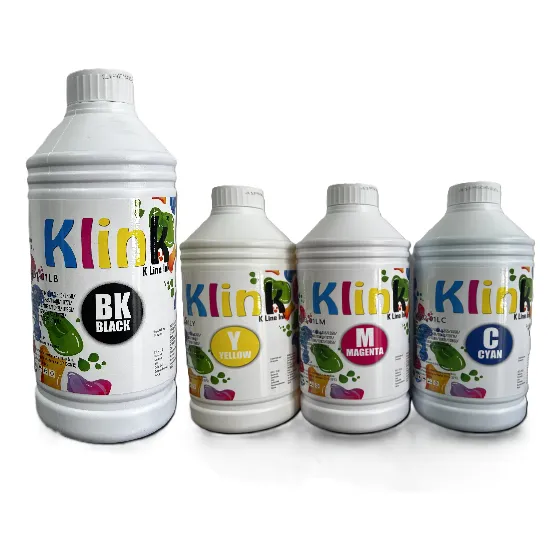 Pack Tinta Klink Para L1110 L3150 L3160 500ml Bk 250ml Cmy