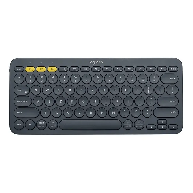 Teclado Bluetooth Logitech K380 Color Negro P/tv Y Tablet