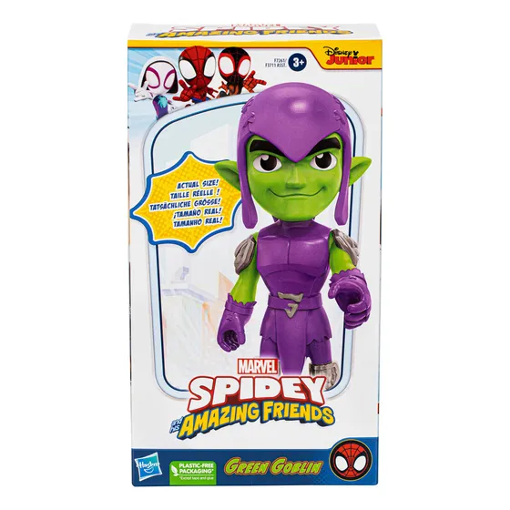 Muñeco Duende Verde de Spidey Amazing Friends de Hasbro Marvel