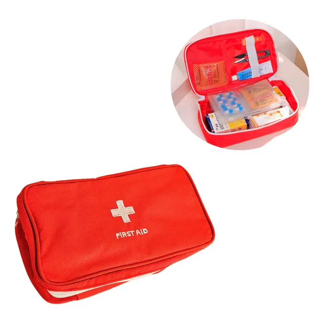 Estuche Viaje Botiquin Portatil Organizador Alargado Espacio