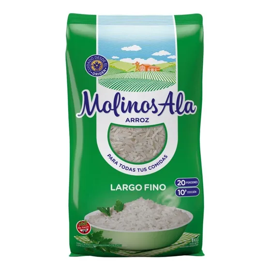 Arroz Ala Grano Largo Fino - 1 Kg