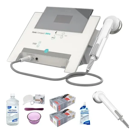 Sonic Compact Aparelho Ultrassom 3mhz Portatil Htm + Brinde