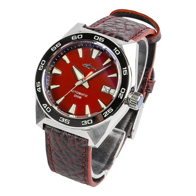 Heimdallr Reloj Hombres Mecánico Automático Con Cuero Fslqh