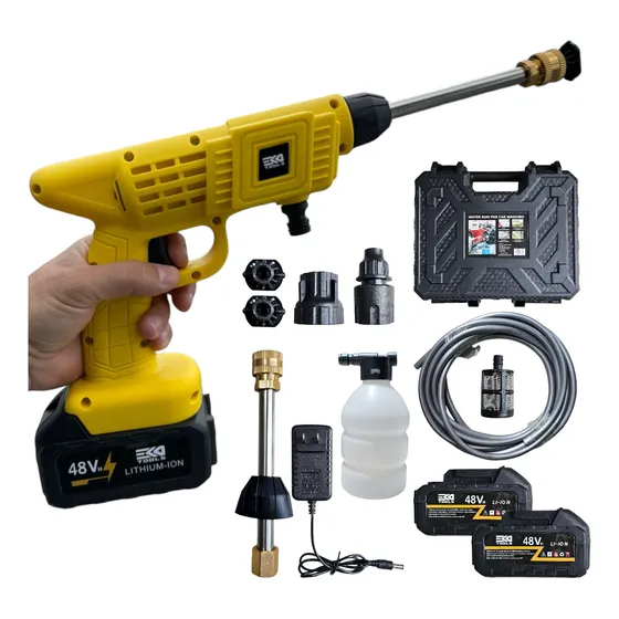 Hidrolavadora Inalámbrica Ekotools Portátil Recargable Carro