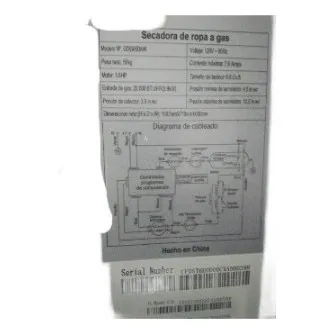Secadora Automática Capacidad 12 Kg