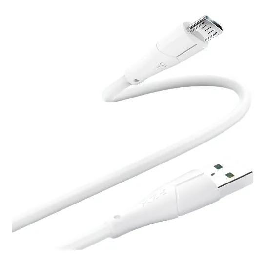 Cable Para Teléfono Micro Usb/v8 A Usb Carga Súper Rápida